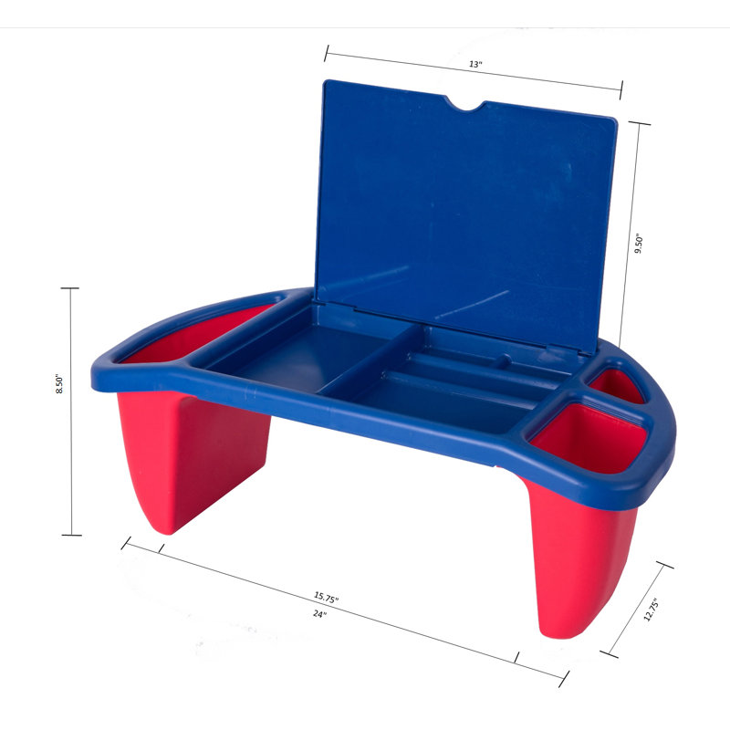 Zoomie Kids Bainville Kids Portable Lap Tray Art Desk Wayfair