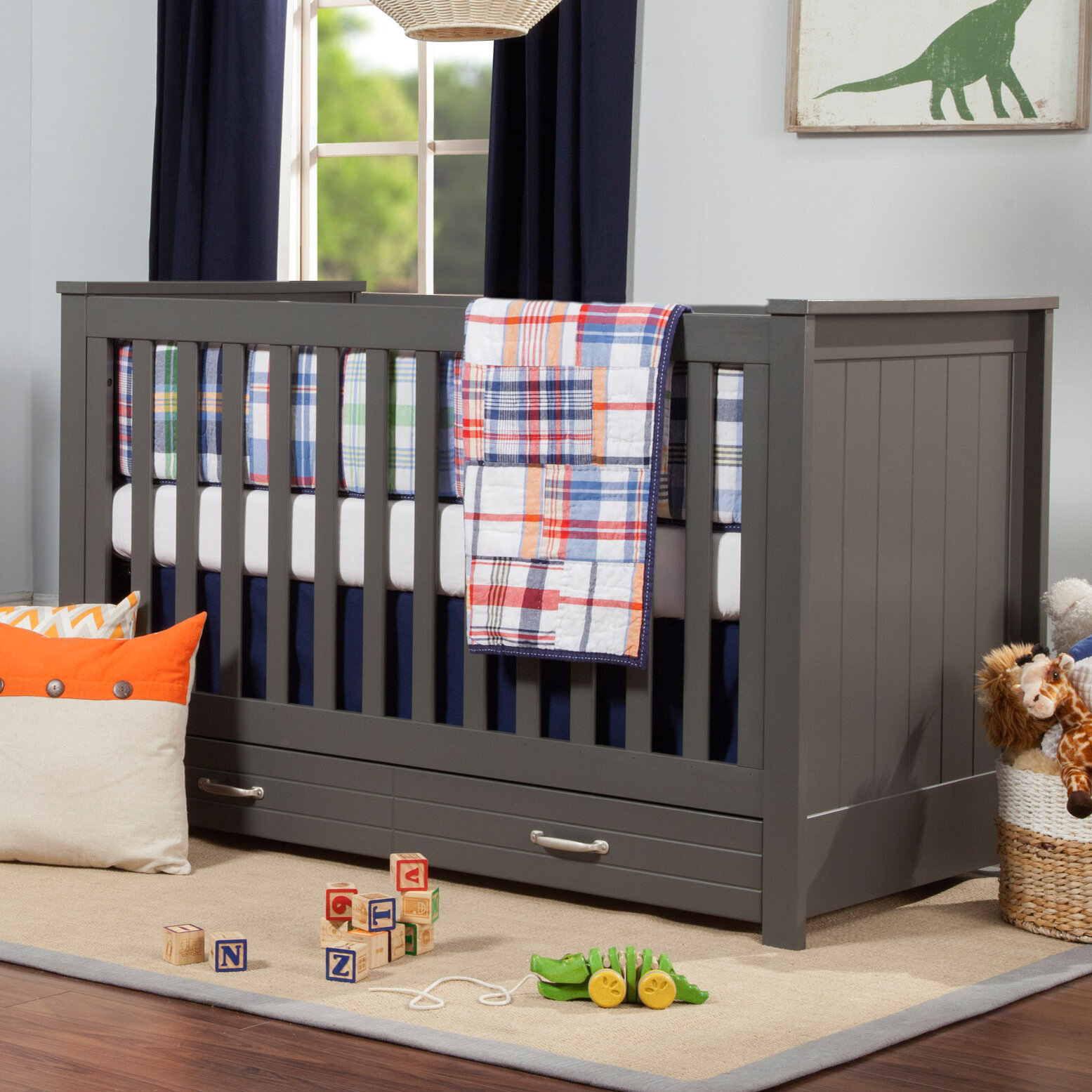 asher 3 in 1 convertible crib