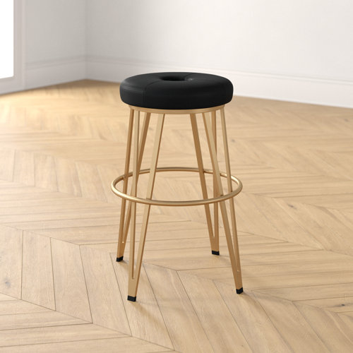 Distressed Cherry Impacterra QLIM225350985 Impact Swivel Stool 26 Counter Height 26 Counter Height Minson Corporation