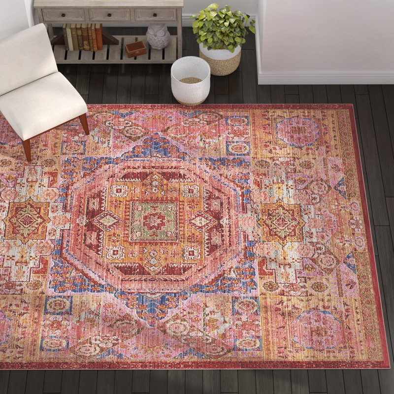 Mistana Baby Kids Bradford Oriental Multicolor Area Rug Reviews Wayfair