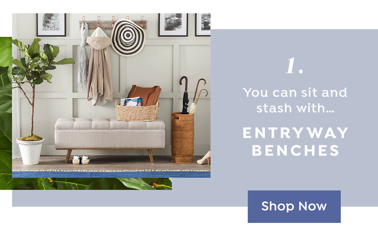 Entryway Benches