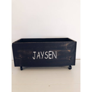 monogram toy box