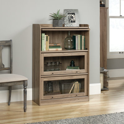 Mouzon Barrister Bookcase Beachcrest Home Color Salt Oak