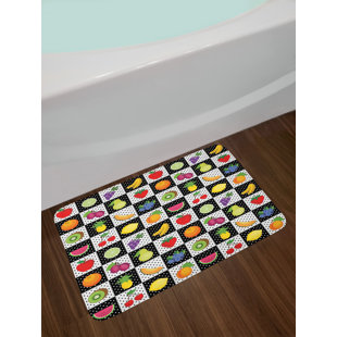 Kitchen Rugs With Fruit Design Wayfair Kitchen Fruits And Bath Rug