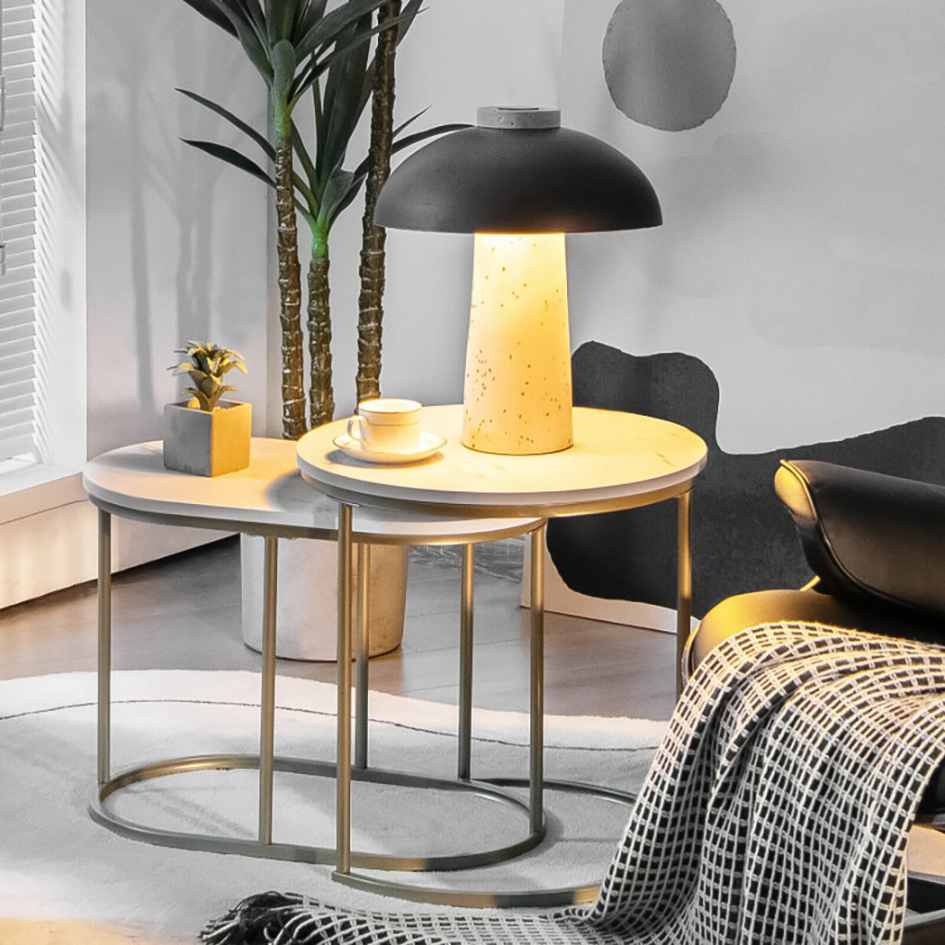 Mercer41 Jaik Frame 2 Nesting Tables Coffee Table Wayfair