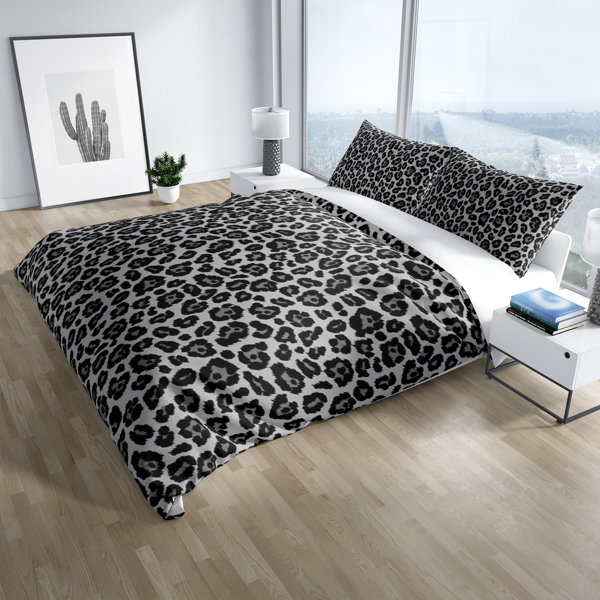 leopard bedding