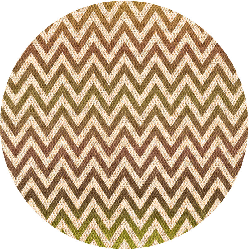 East Urban Home Chevron Brown Area Rug Wayfair