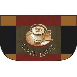 Caffe Latte Slice Kitchen Mat