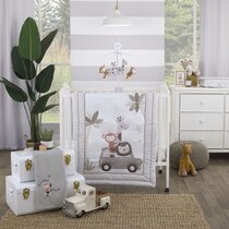 mini crib and dresser set