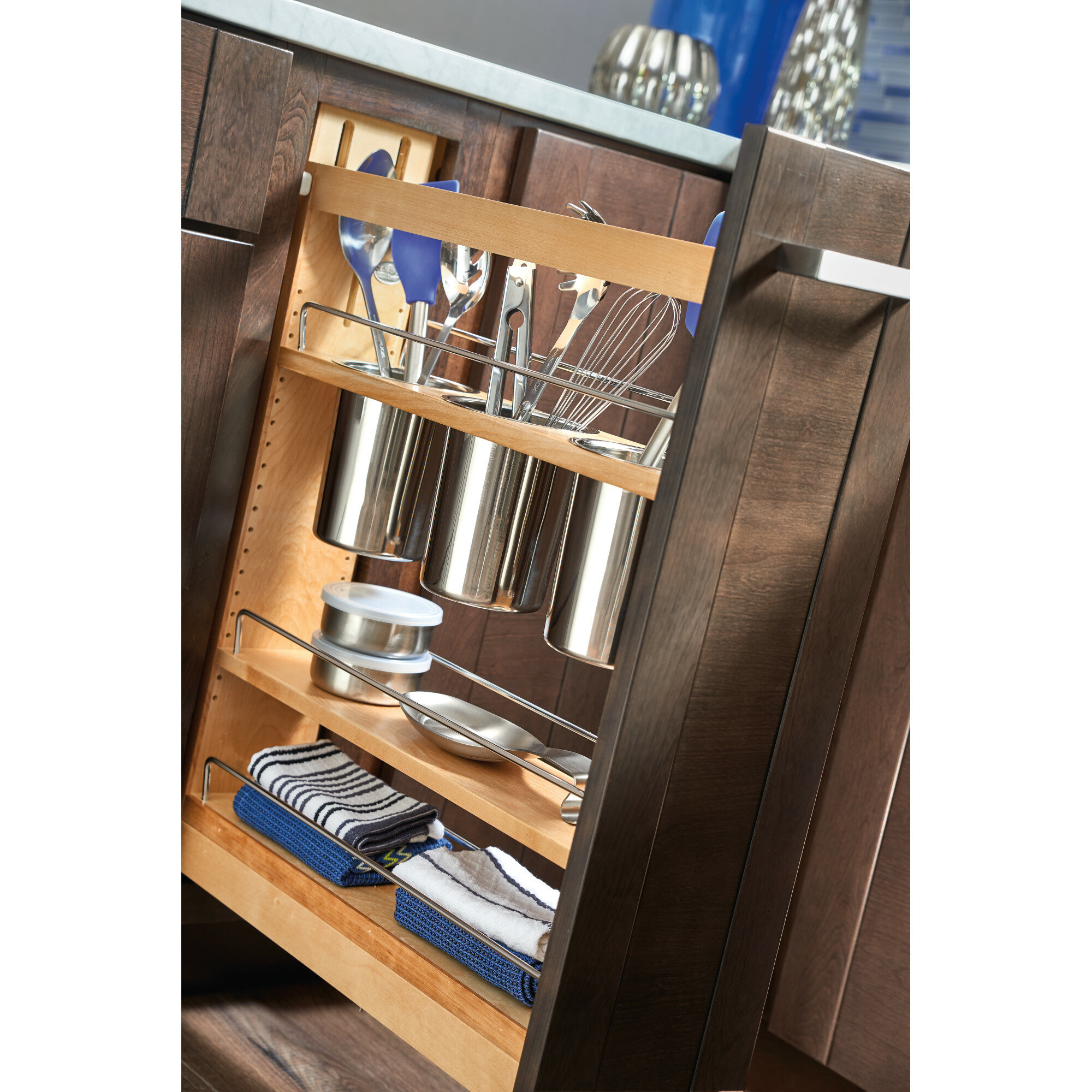 Rev A Shelf 5 Cabinet Utensil Organizer Pull Out Pantry Reviews