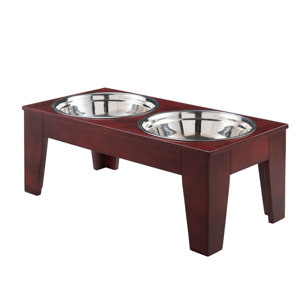 raised food bowl for dogs