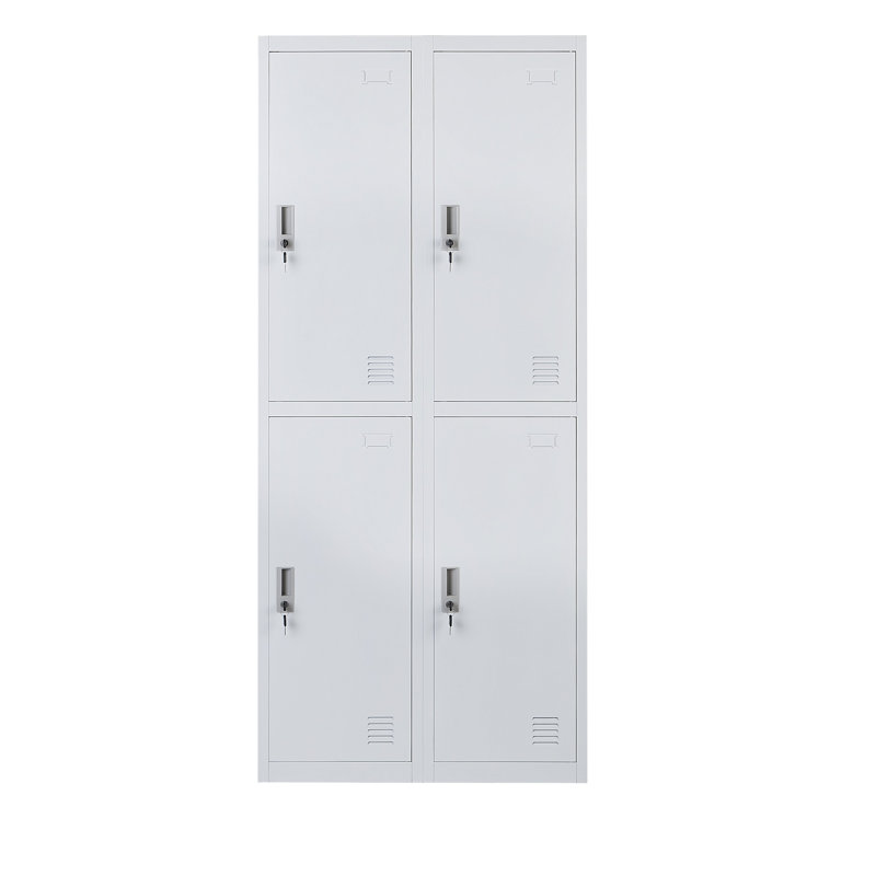 Symple Stuff Beloye Metal 4 Door Storage Cabinet Wayfair Co Uk
