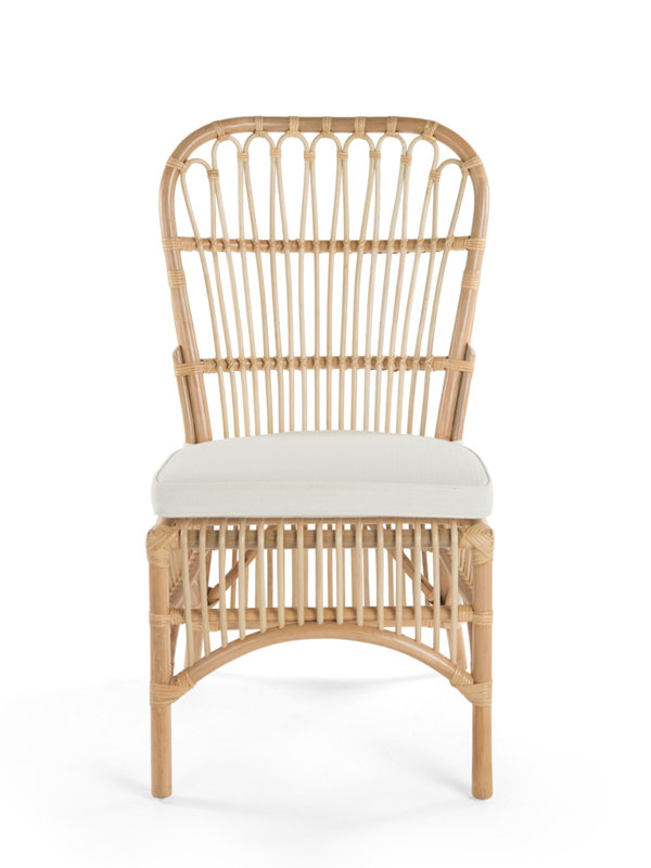Deloris Rattan Side Chair #rattan #dining #chair