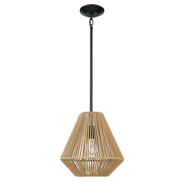 JVI Designs 1300-08 G6 1-Light Grand Central Pendant with Clear Mouth Blown Glass Ball Shade 7 Wide