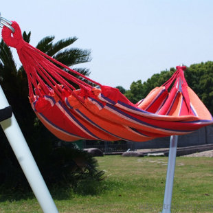 Go to store & view more images Daniella Naval-Style Cotton Fabric Canvas Tree Hammock by Winston Porter