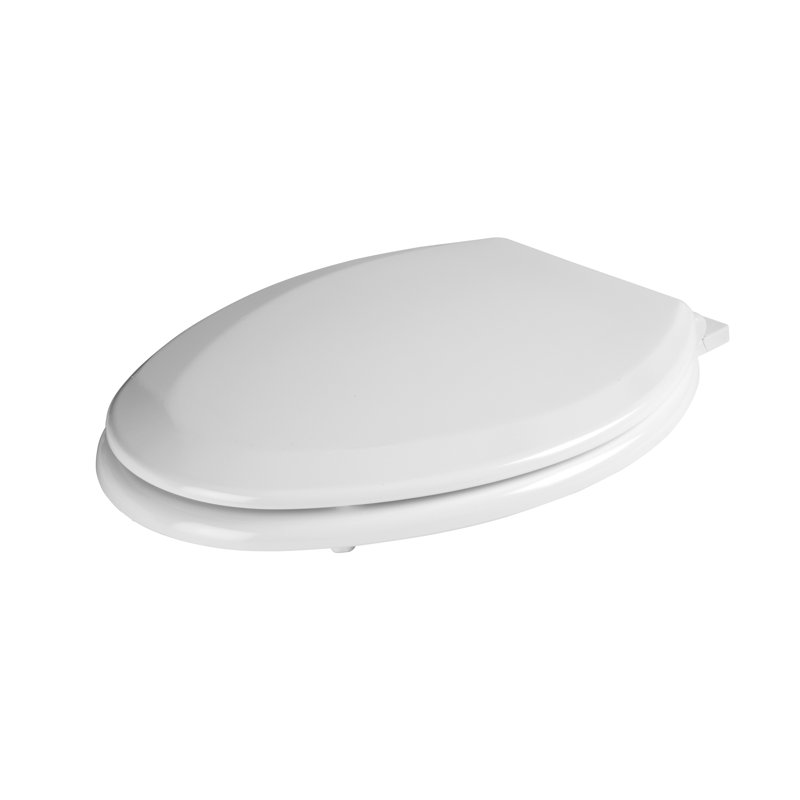 Croydex Stick Tight Soft Close Quick Release Elongated Toilet Seat