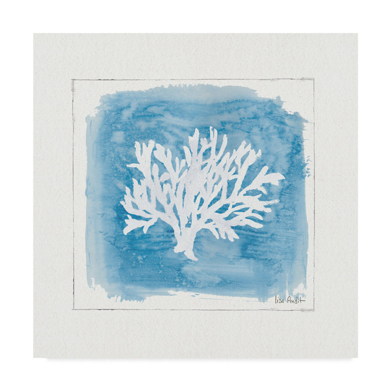 East Urban Home Water Coral Vi Acrylic Painting Print On Wrapped