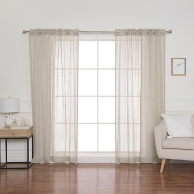 Linen Curtains Amp Linen Drapes You Ll Love In 2020 Wayfair