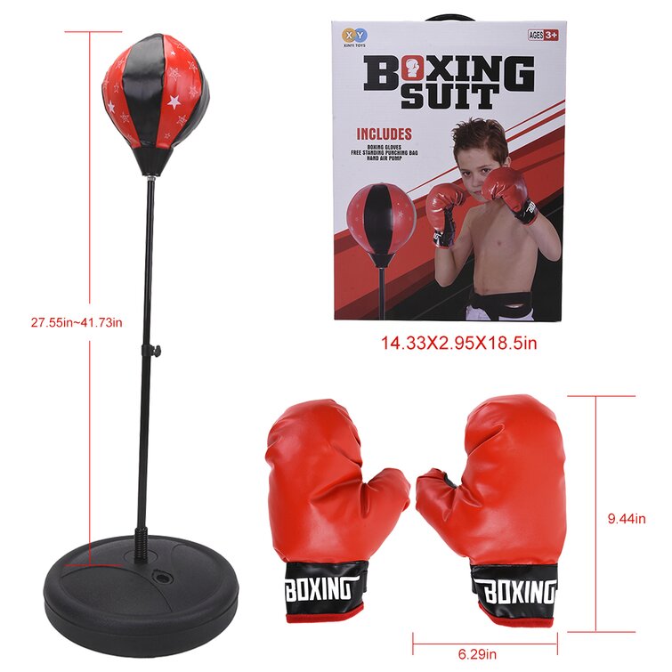 Last Punch Pro Sports Boxing Training Punching Double-end Speed Ball All Red for sale online 