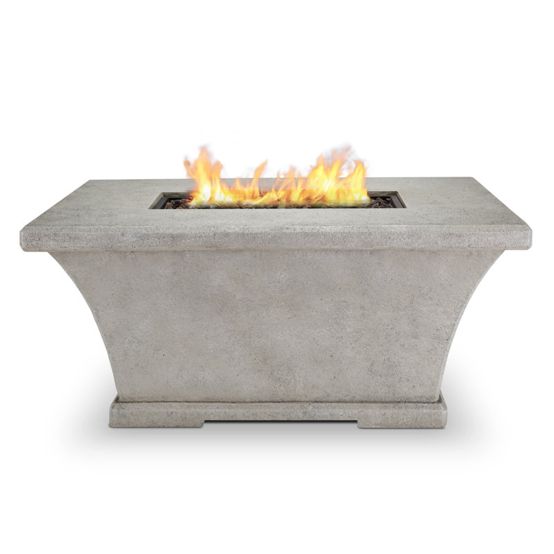 Real Flame Monaco Concrete Propane Fire Pit Table & Reviews Wayfair