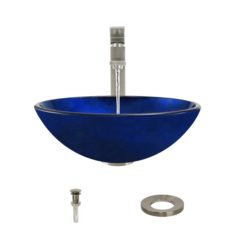 glass water faucet