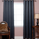 Black Faux Leather Curtains Wayfair