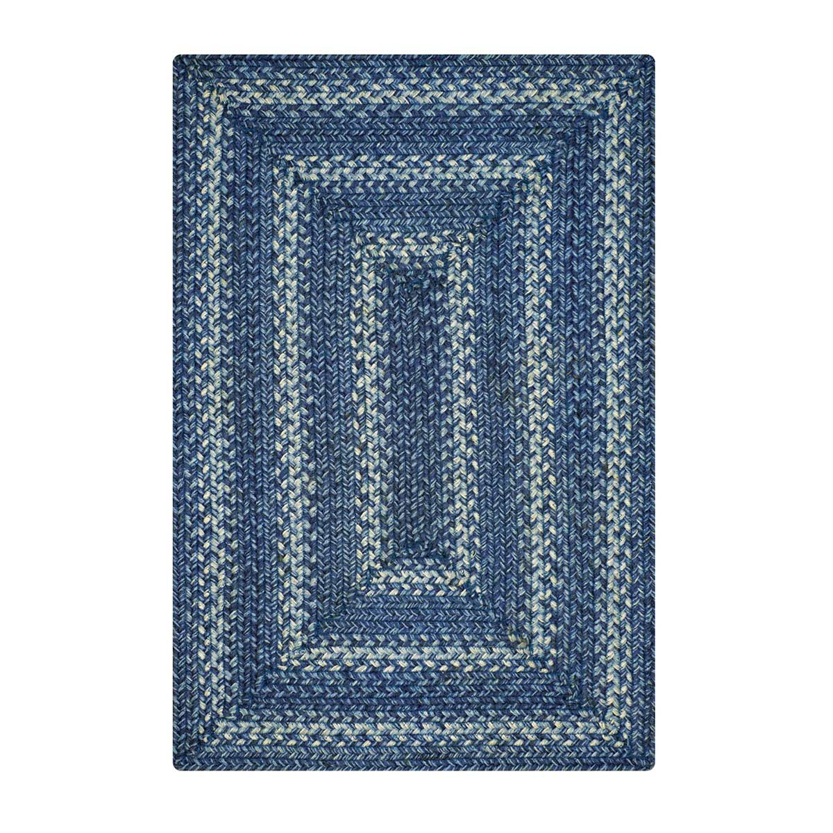 August Grove® Denim Jute Kitchen Mat Wayfair
