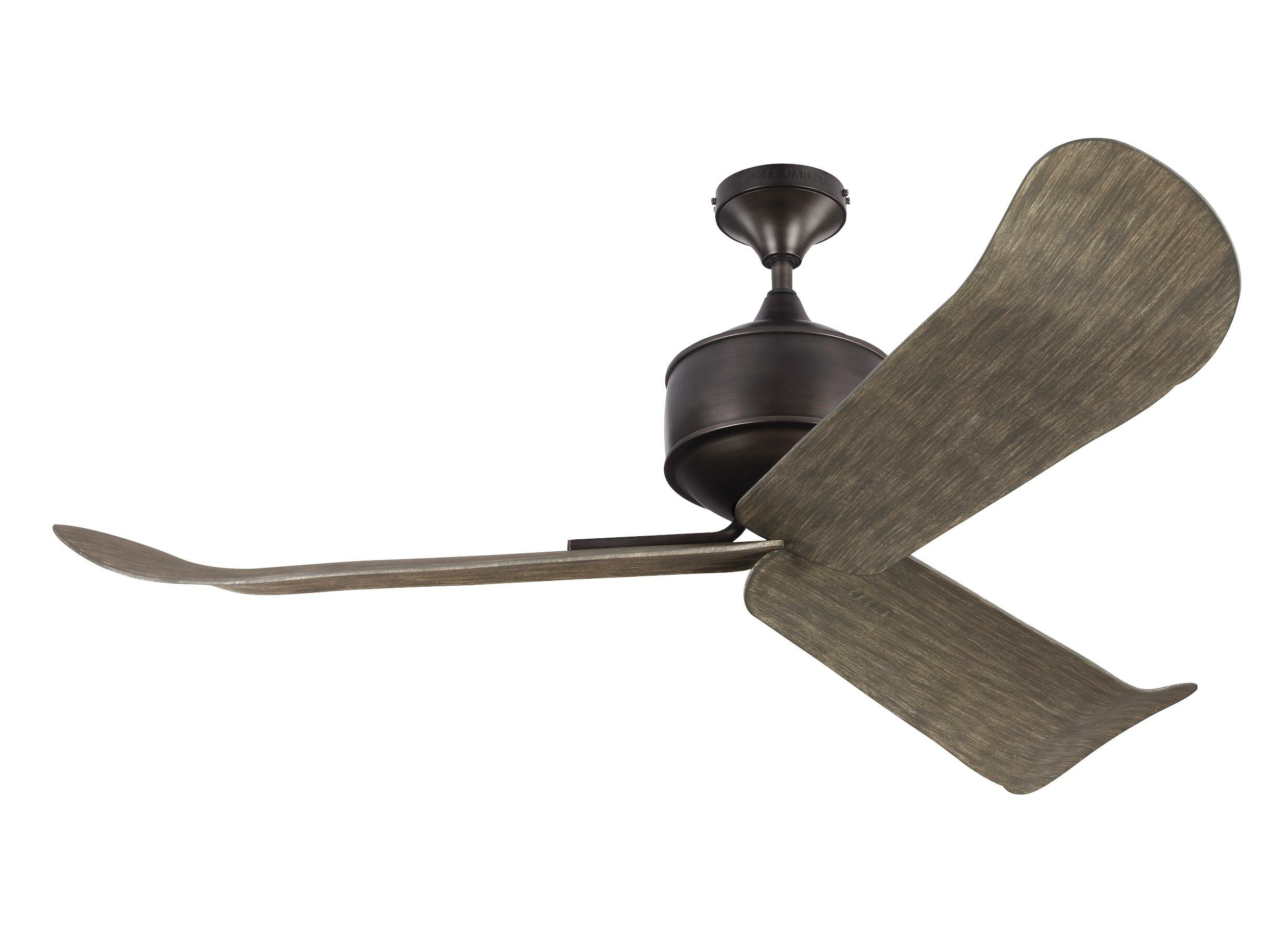 56 Metis 3 Blade Outdoor Ceiling Fan With Remote