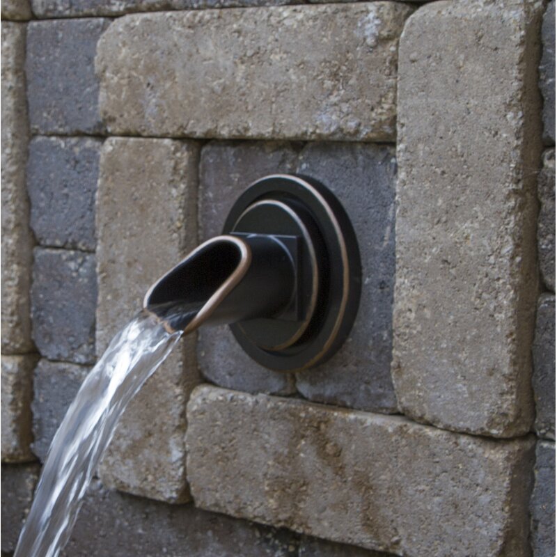 Atlantic Water Gardens Brass Wall Spout | Wayfair