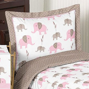 Light Pink Pillow Sham Wayfair Elephant Pink Standard Pillow Sham