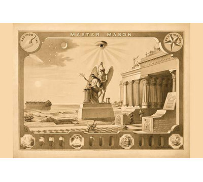 Symbols Master Mason By Mayer Graphic Art Buyenlarge Size 66 H X 44 W