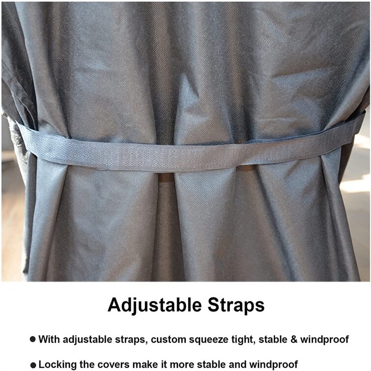 UV Resistant Anti-Fading Heavy Duty Fabric Waterproof Grill Cover