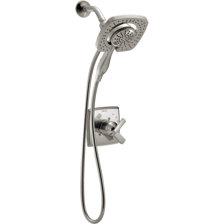 T17264 Ss I Rb I I Delta Ashlyn Pressure Balance And Temperature Control Shower Faucet Reviews Wayfair