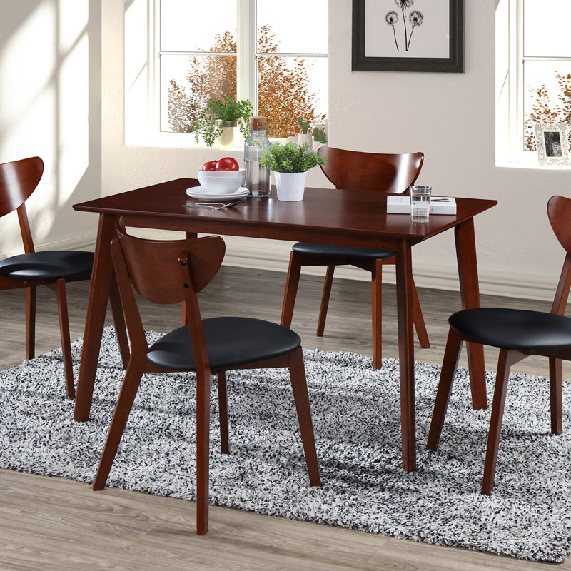5 Piece Dining Sets george oliver bulgera modern wood 5 piece dining set & reviews 5 Piece Dining Sets george oliver bulgera modern wood 5 piece dining set & reviews