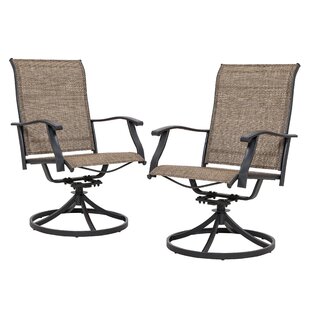 marrion 2pk sling swivel rocker patio dining chair