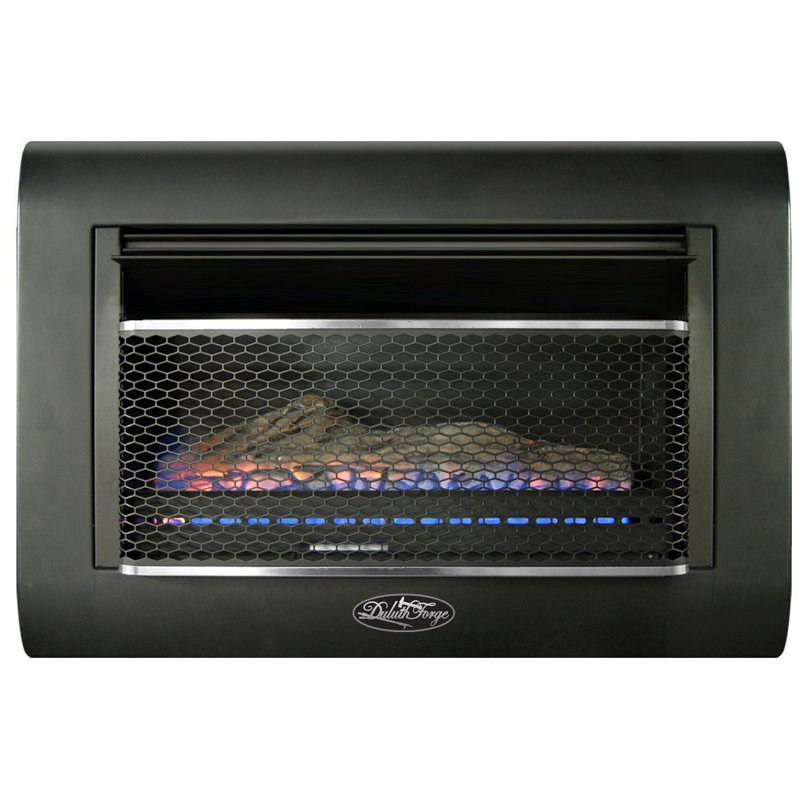 Duluth Forge Ventless Linear Natural Gas Infrared Wall Mounted Heater With Automatic Thermostat Reviews Wayfair