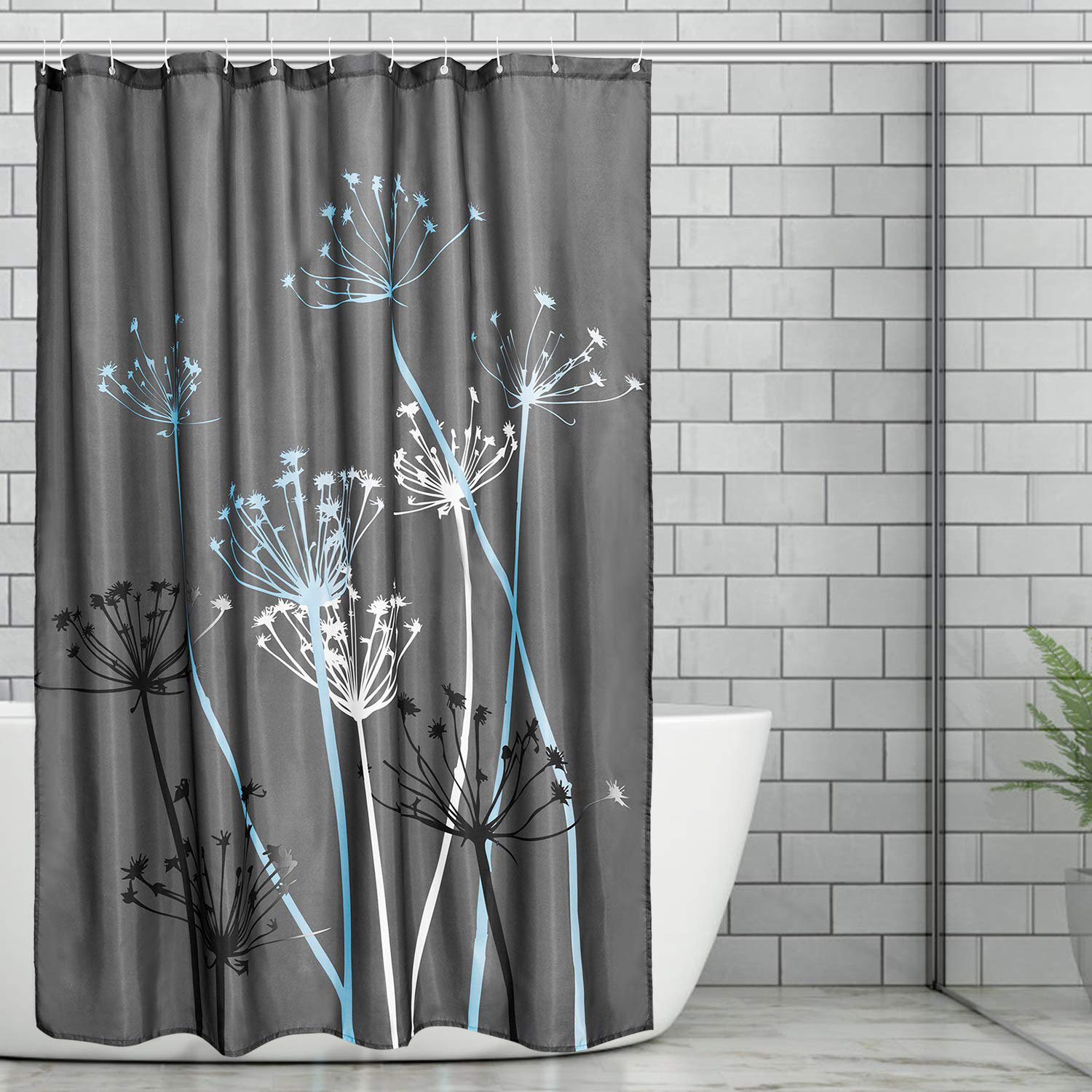 Latitude Run Nottoway 13 Piece Floral Shower Curtain Set Hooks Wayfair