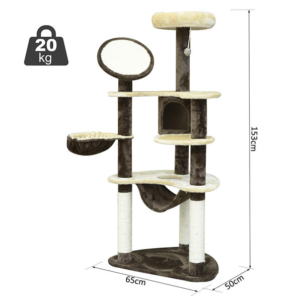 deluxe cat scratching post