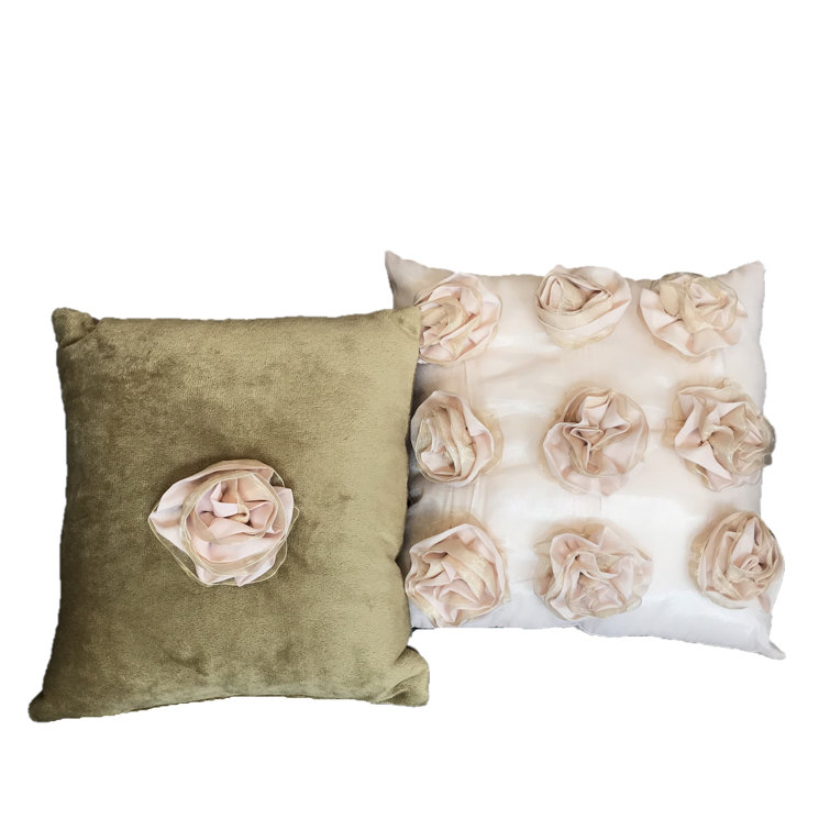 violet pillow covers