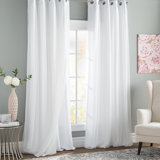 Gauzy White Curtains Wayfair