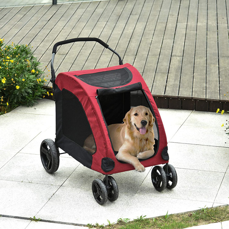 pawhut pet stroller