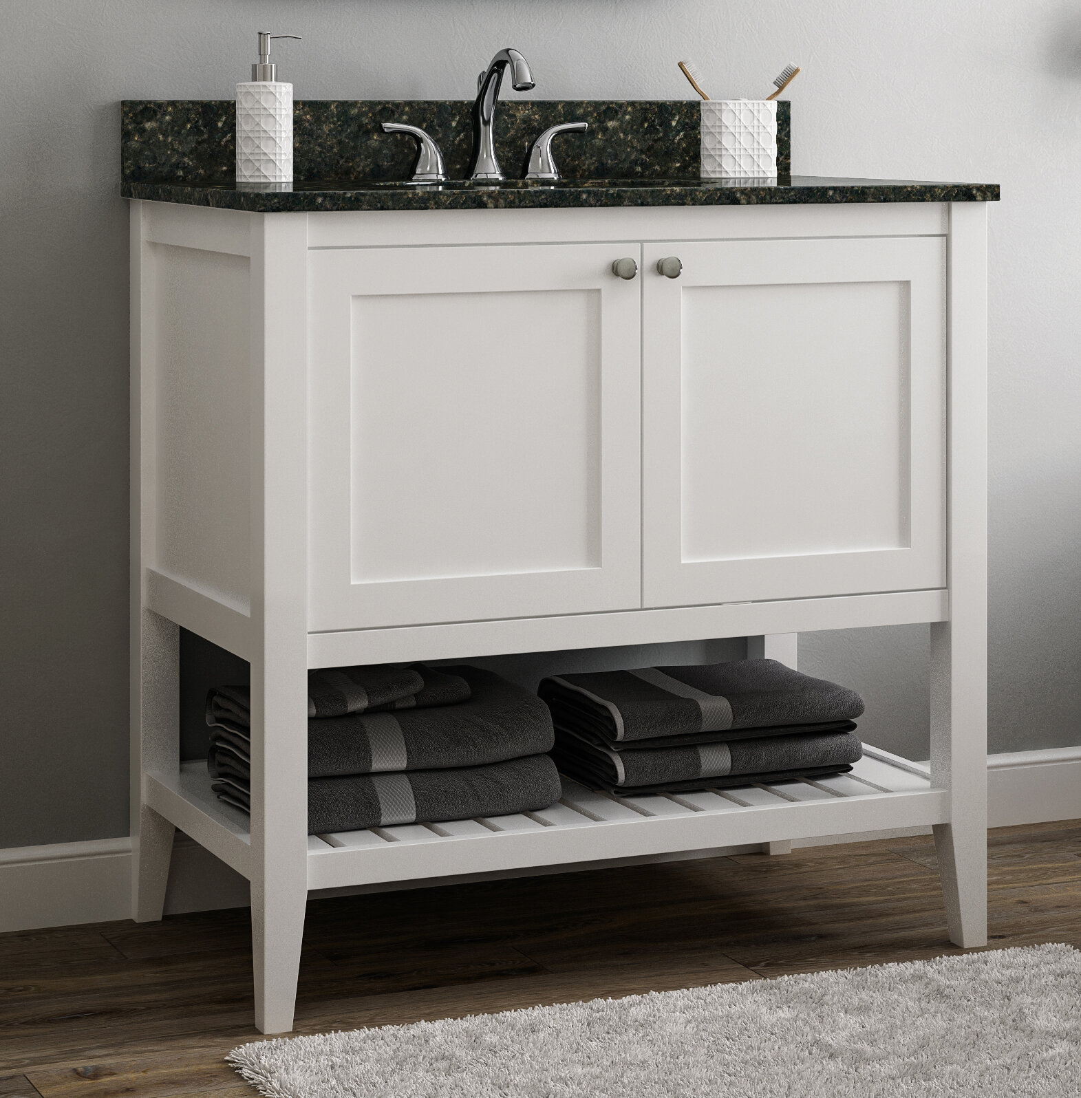 Beachcrest Home Galveston 42 Single Bathroom Vanity Base Only Reviews Wayfair