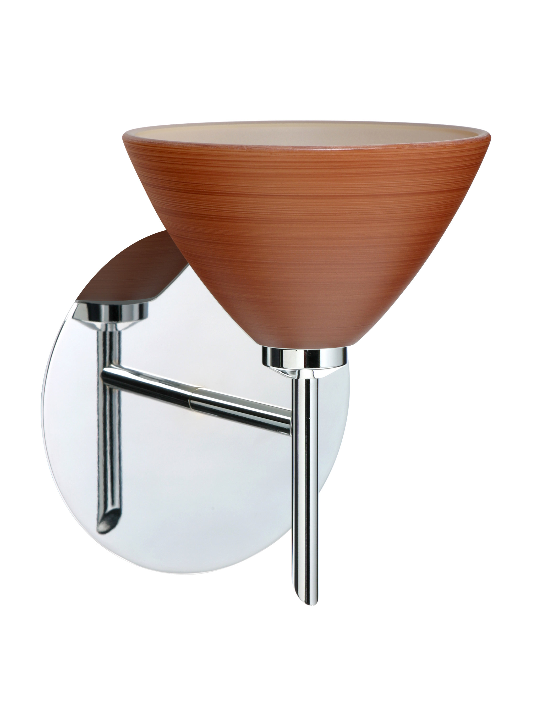 Ebern Designs Pownal 1 Light Armed Sconce Wayfair