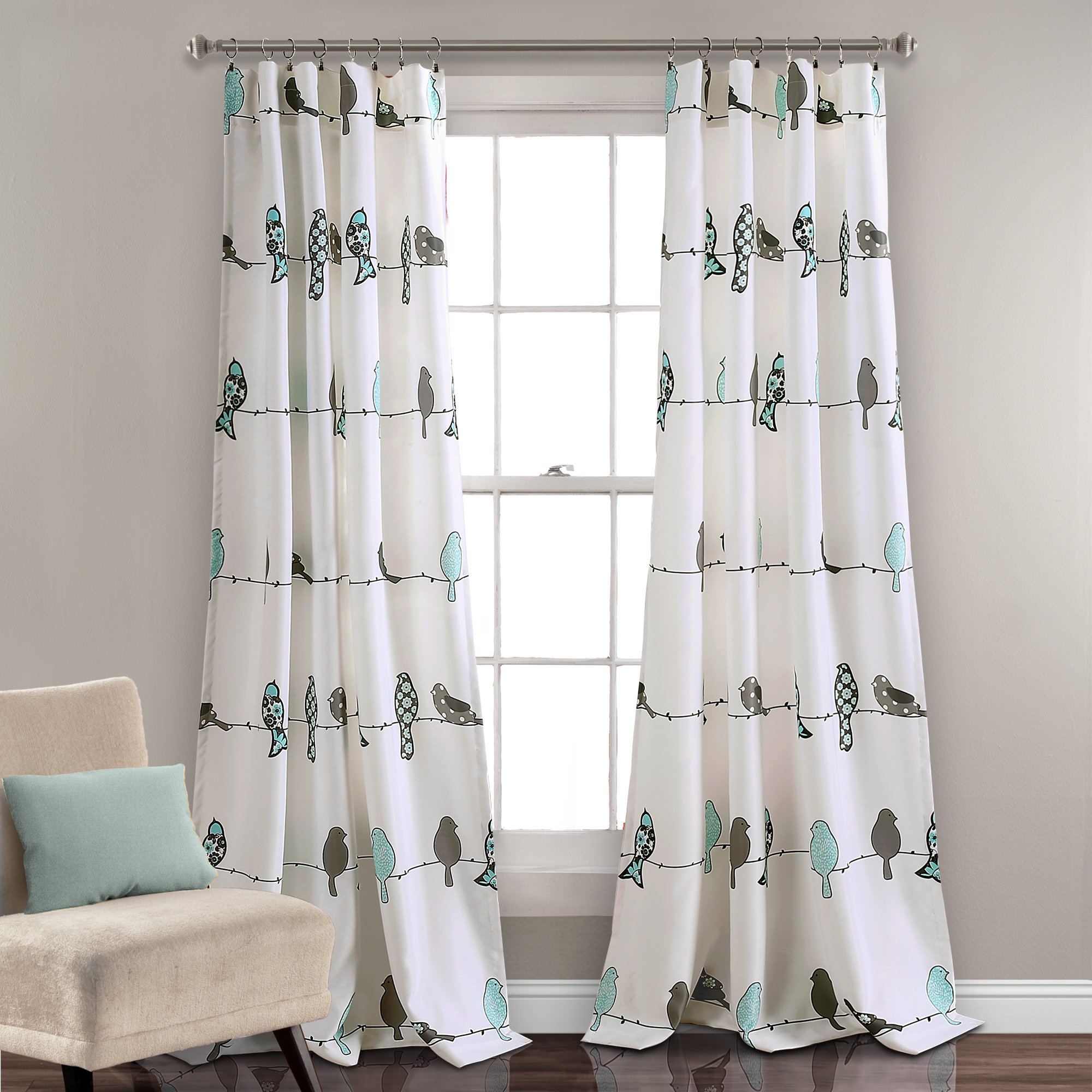 August Grove Recio Animal Print Room Darkening Rod Pocket Curtain August Grove Recio Animal Print Room Darkening Rod Pocket Curtain Panels Reviews Wayfair