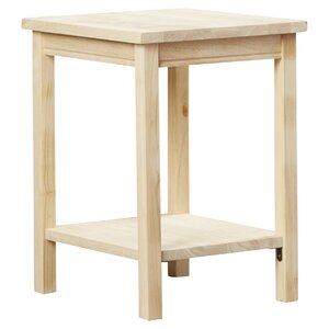 Toby Rectangular Wood End Table