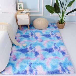 Pretty Sunset Sea Non Slip Round Rug Pads for Bedroom Bathroom Kitchen Teen’s Room Decor for Girls Boys Floor Mat Study Chair Pad Area Rug 3' 