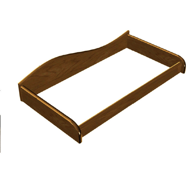 wayfair changing table topper