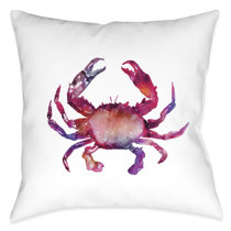 red crab pillow