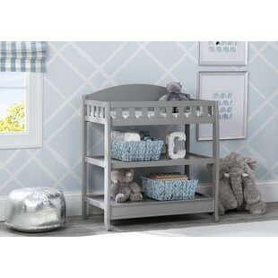 vintage grey changing table