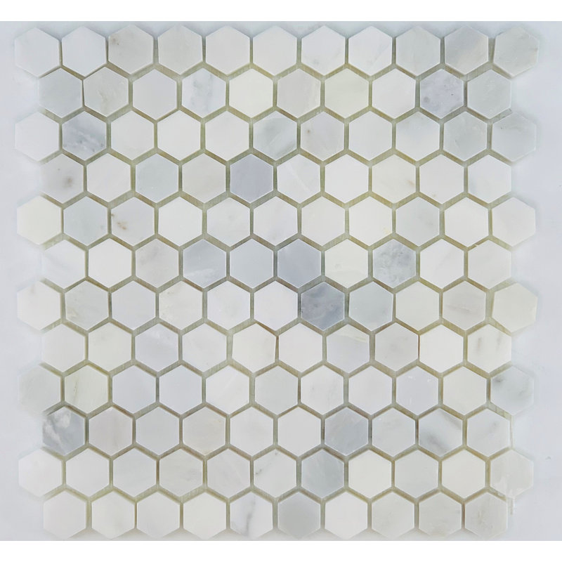 Bloom Stone 1 X Marble Penny Round Wall Floor Tile Wayfair Marble Penny Round Wall Floor Tile